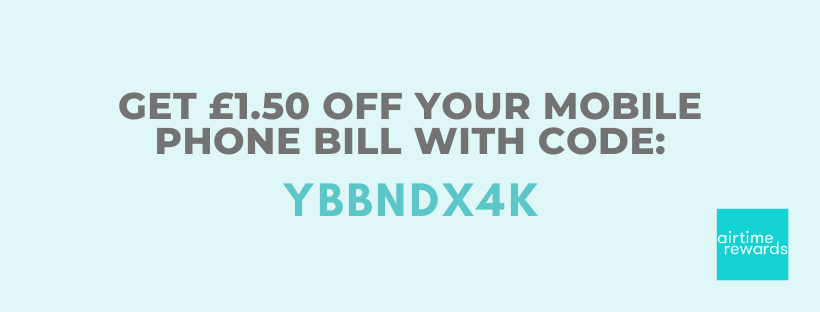 Airtime Rewards Promo Code and Refer a Friend Code